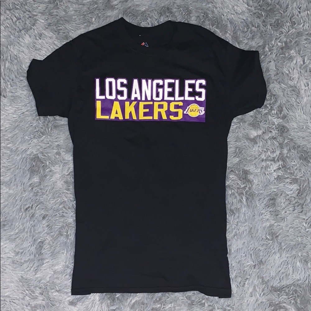 Los Angeles Lakers/ LeBron James Black Shirt S